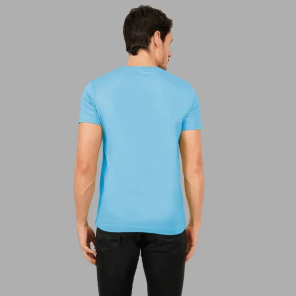 1-2-1-1.webp Ocean Blue Solid Round Neck Tshirt