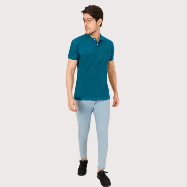 1-copy2-2.webp Petrol Blue Solid Polo Tshirts