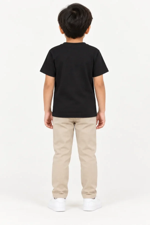 10 (3) Kids T-Shirt – Black Color | Joe Vogue Logo – Joe Vogue Juniors