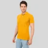 Golden Yellow Polo Neck Tshirt