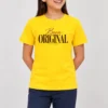 Kids T-Shirt – Yellow | Born Original – Joe Vogue Juniors