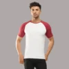 15-2-1.webp Raglan TShirt Cardinal HTR White