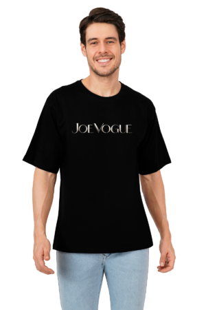 Black Oversized T-Shirt – Joe Vogue Signature