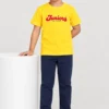 Kids T-Shirt – Yellow Color | Joe Vogue Juniors