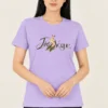 Lilac Women’s Cotton Round Neck T-Shirt – Joe Vogue Signature
