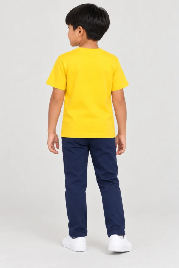 Kids T-Shirt – Yellow Color | Joe Vogue Juniors