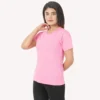 Pink Solid Women TShirts
