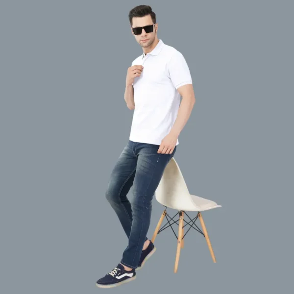 2-9-1.webp White Solid Polo Tshirt