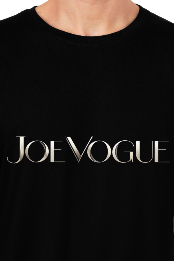 20 Black Oversized T-Shirt – Joe Vogue Signature