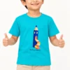 Kids T-Shirt – Teal Color | Joe Vogue Juniors