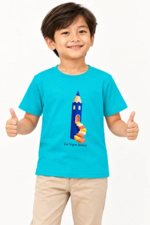 21 (3) Kids T-Shirt – Teal Color | Joe Vogue Juniors