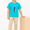 Kids T-Shirt – Teal Color | Joe Vogue Juniors