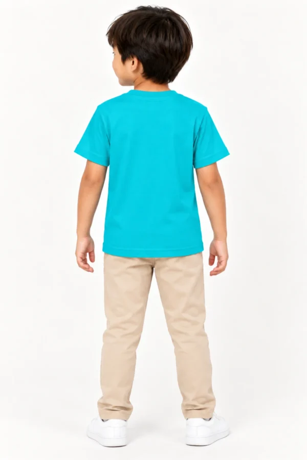 Kids T-Shirt – Teal Color | Joe Vogue Juniors