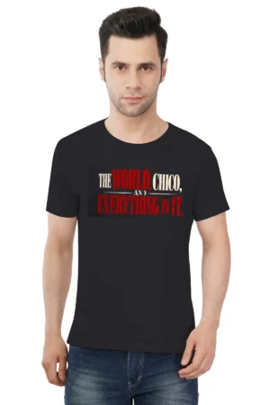 278 Black Round Neck T-Shirt – The World Chico and Everything in It