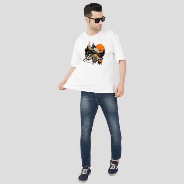298 Joe Vogue White Oversized T-Shirt — Explore More