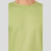 3-1-2.webp Kiwi Green Solid Round Neck Tshirt