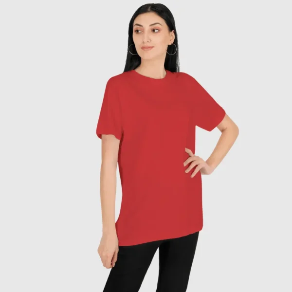 Red Women Freesize Tshirt