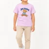 Kids T-Shirt – Lilac Color | Teddy Bear – Joe Vogue Juniors
