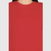 Red Women Freesize Tshirt