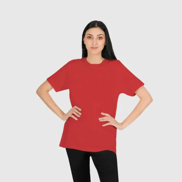 Red Women Freesize Tshirt