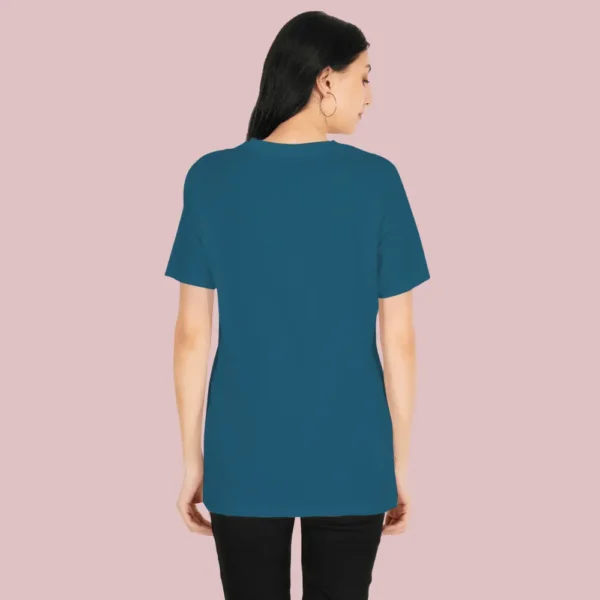 36.webp Petrol Blue Women Freesize Tshirt
