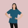 37-1.webp Petrol Blue Women Freesize Tshirt