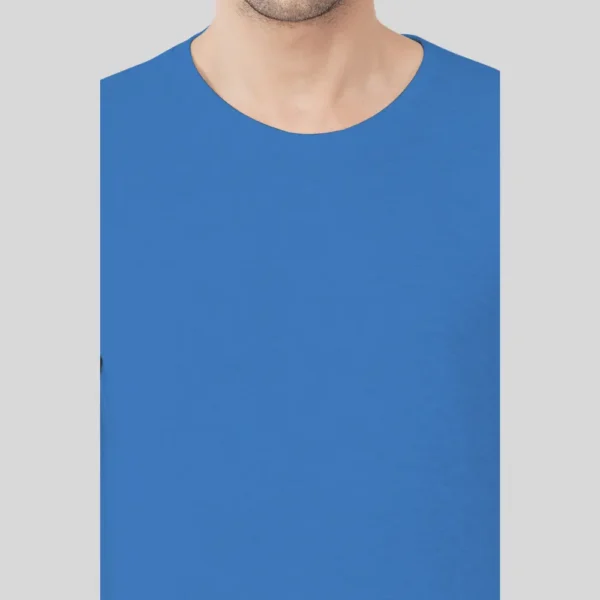 38-1.webp Royal Blue Solid Round Neck tshirt