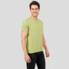 4-1-2.webp Kiwi Green Solid Round Neck Tshirt