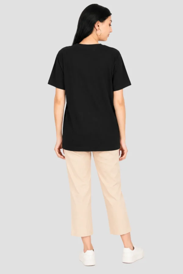 4 (7) Black Women’s Free Size T-Shirt – Joe Vogue Signature