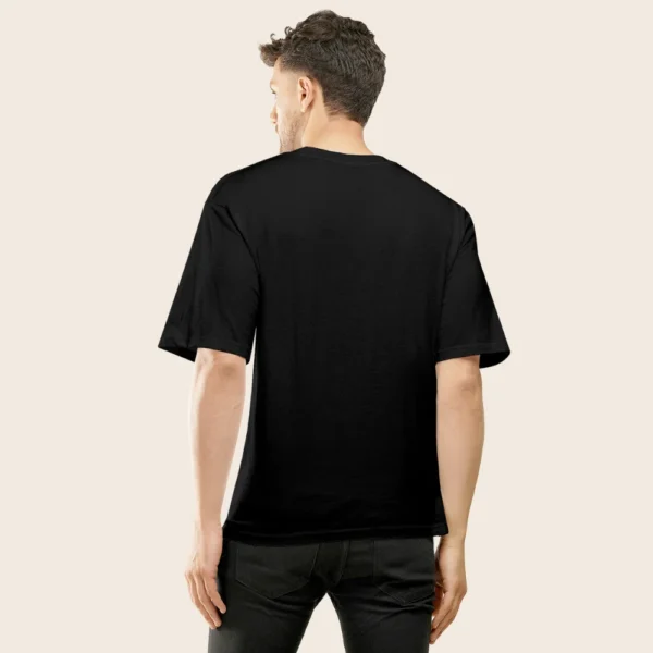 40 Joe Vogue Black Oversized T-Shirt — Old School