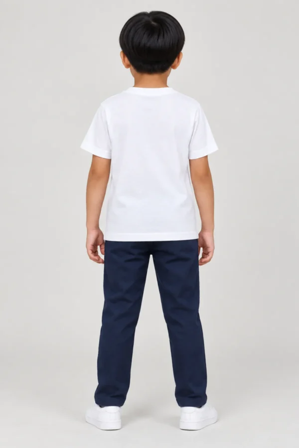 Kids T-Shirt – White Color | Joe Vogue Juniors