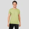 5-1-3.webp Kiwi Green Solid Round Neck Tshirt