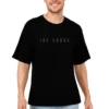 Joe Vogue Black Oversized T-Shirt — Minimal Wordmark