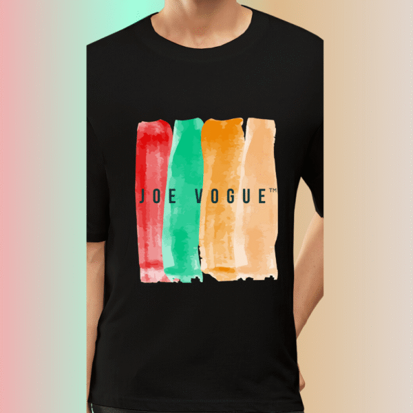 Joe Vogue Color Stroke T-Shirt print detail