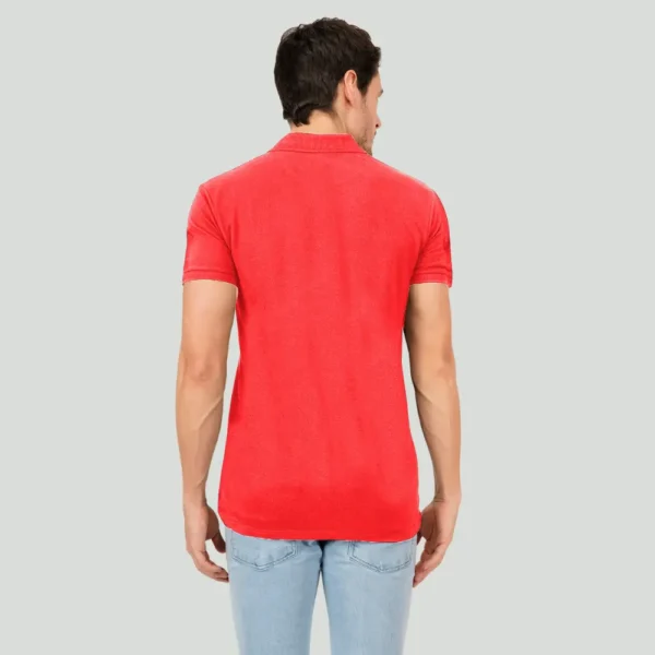5-7-1.webp Red Solid Polo Tshirt