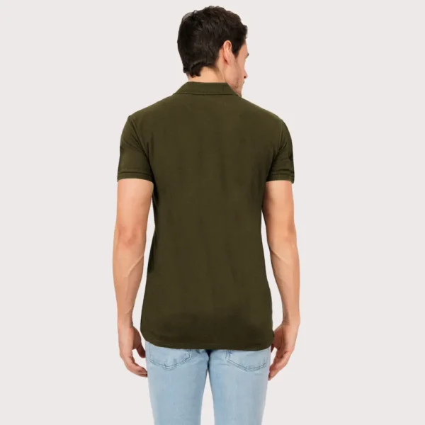 5-copy2-2.webp Olive Green Solid Polo Tshirts