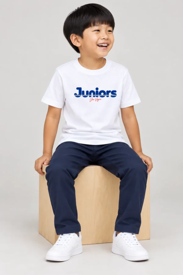 Kids T-Shirt – White Color | Joe Vogue Juniors