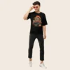51 (2) Joe Vogue Black Oversized T-Shirt — Old School