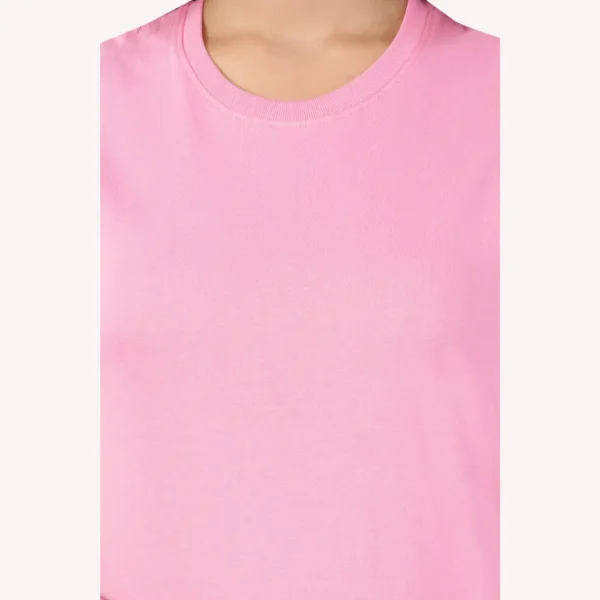 Pink Solid Women TShirts
