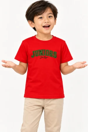 Kids T-Shirt – Red Color | Juniors – Joe Vogue Juniors
