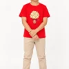 65 Kids T-Shirt – Red Color | Joe Vogue Juniors