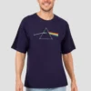 Navy Blue Oversized T-Shirt – Prism Spectrum