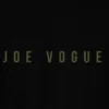 Joe Vogue Black Oversized T-Shirt — Minimal Wordmark