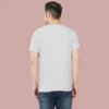 Grey HTR  Solid Round NeckMen