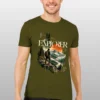 Olive Green Round Neck T-Shirt – Explorer