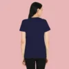 89-2.webp Navy Blue Solid Women Tshirts