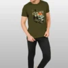 Olive Green Round Neck T-Shirt – Explorer
