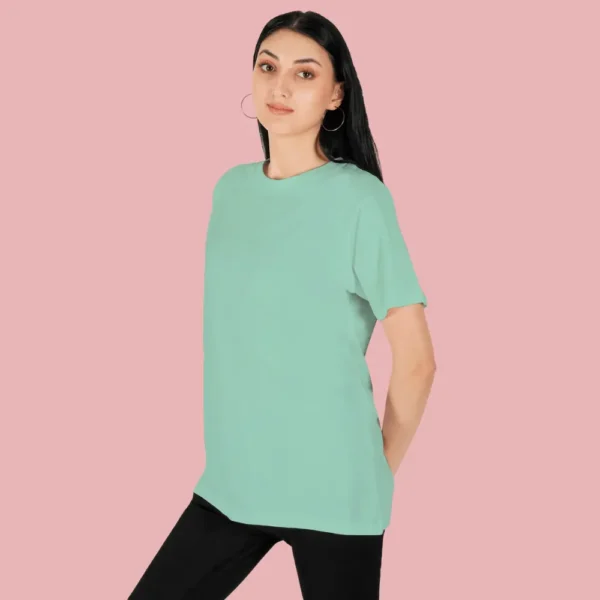 95.webp Mint Solid Women FreeSize Tshirt