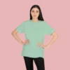 96.webp Mint Solid Women FreeSize Tshirt