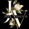 Black Women’s Free-Size T-Shirt – Joe Vogue Floral Monogram
